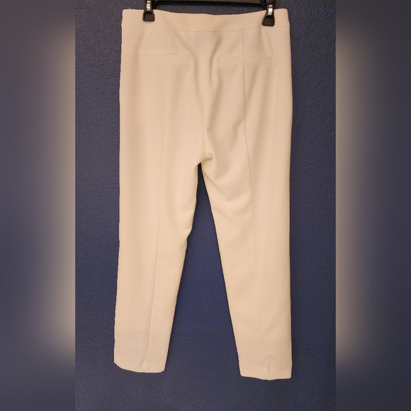 DKNY Foundation Stretch Dress Pant in Ivory Color Size 4 - Picture 5 of 13
